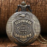 Police Pocket Watch