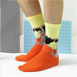 Famous Art Pattern Socks