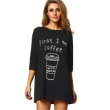 Women Long Top for Coffee Lovers