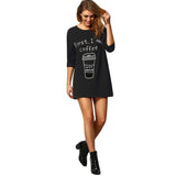 Women Long Top for Coffee Lovers