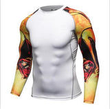 Mens Compression Shirt Body Base Layer Thermal Tops